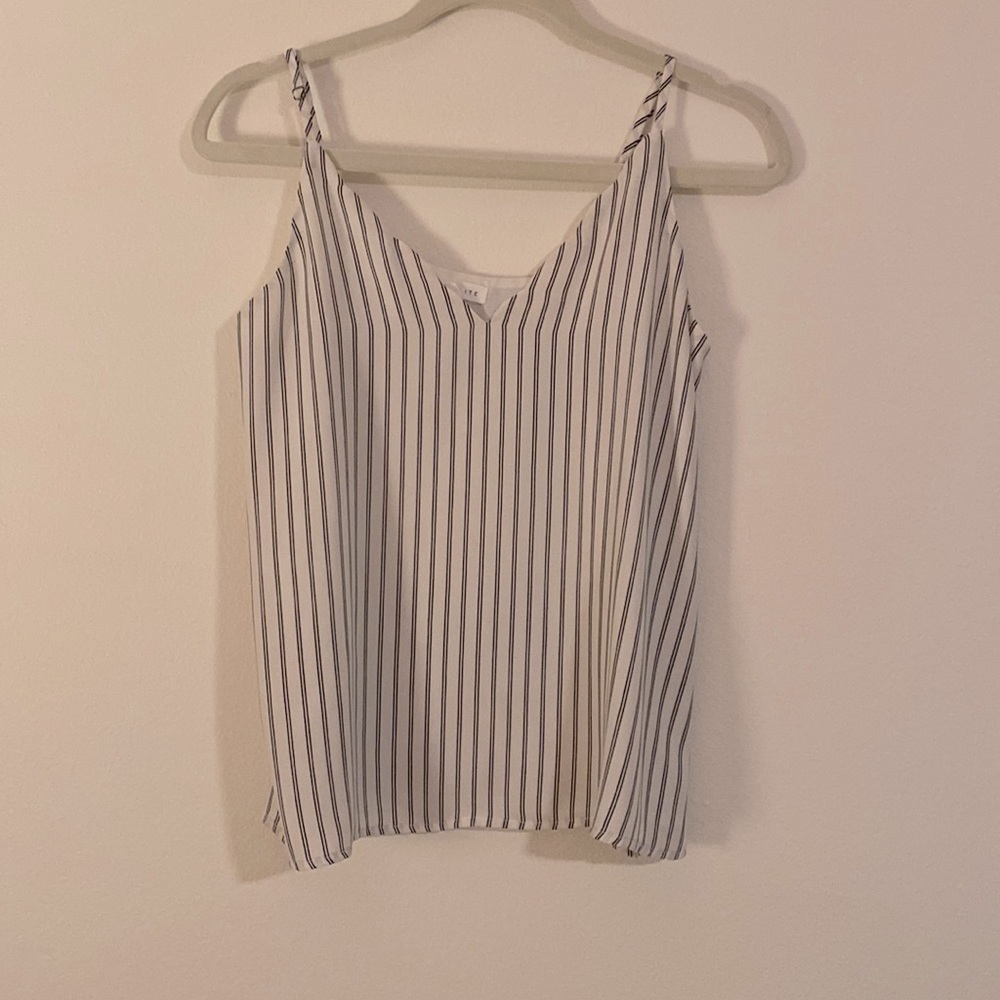 Black and White Stripe Tank, Small